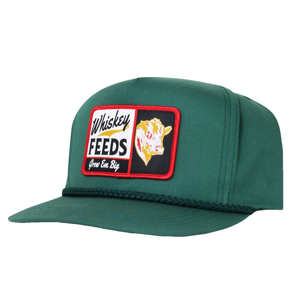 Whiskey Bent Hat Co Hats Whiskey Bent Hat Co Green The Grazer Cap