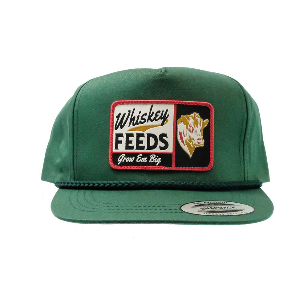 Whiskey Bent Hat Co Hats Whiskey Bent Hat Co Green The Grazer Cap
