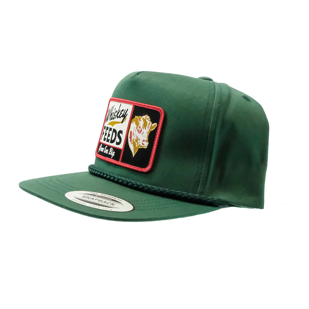 Whiskey Bent Hat Co Hats Whiskey Bent Hat Co Green The Grazer Cap