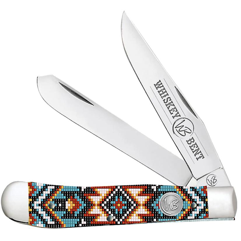 Whiskey Bent Knives Knives 4.125" / Multi Whiskey Bent Knives Southwest Sand Trapper