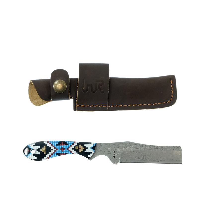 Whiskey Bent Knives Knives Multicolor Whiskey Bent Knives Sky Bead Bullcutter Knife