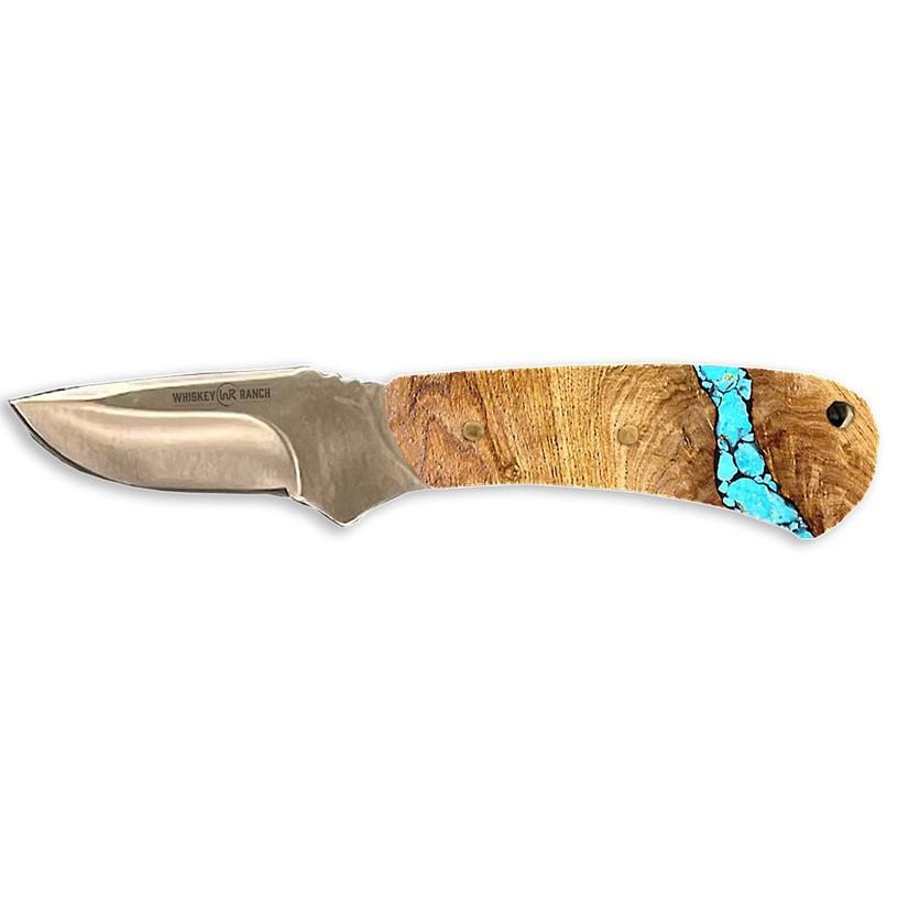 Whiskey Bent Knives Knives Turquoise Whiskey Bent Knives Turquoise River Mini Skinner Knife