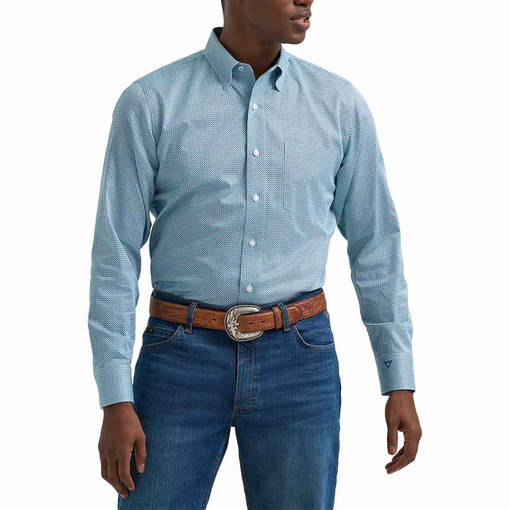 Wrangler Apparel Cody Johnson Long Sleeve Button Down