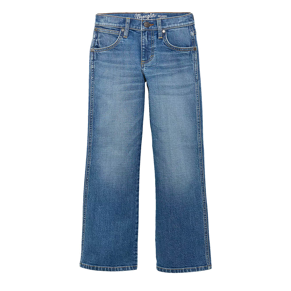 Wrangler Apparel Wrangler Boy's Evans Relaxed Bootcut Jeans