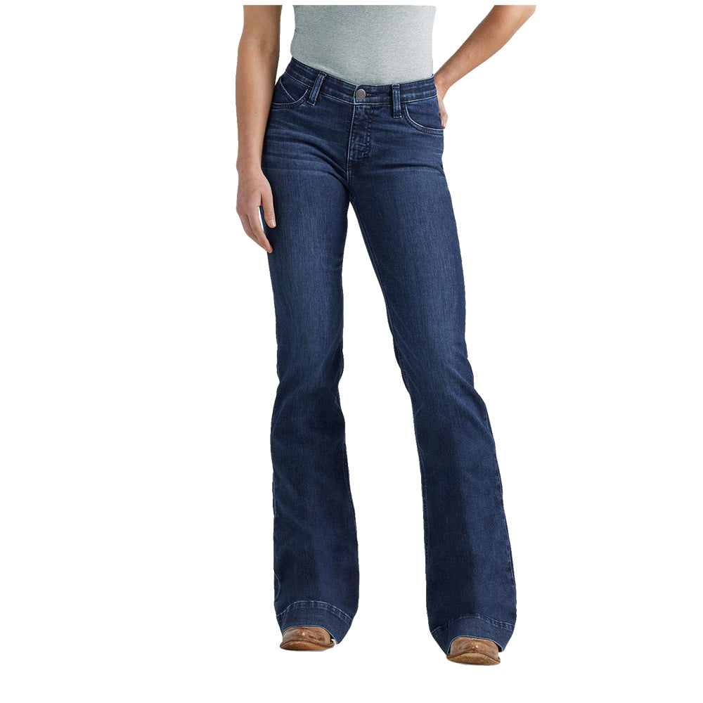 Wrangler Apparel Wrangler Willow Mid Rise Womem's Trouser in Sloane Wash