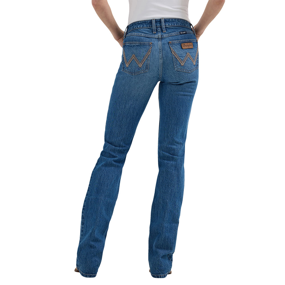 Wrangler Apparel Wrangler Women's Khloe Mae Mid Rise Bootcut Jeans