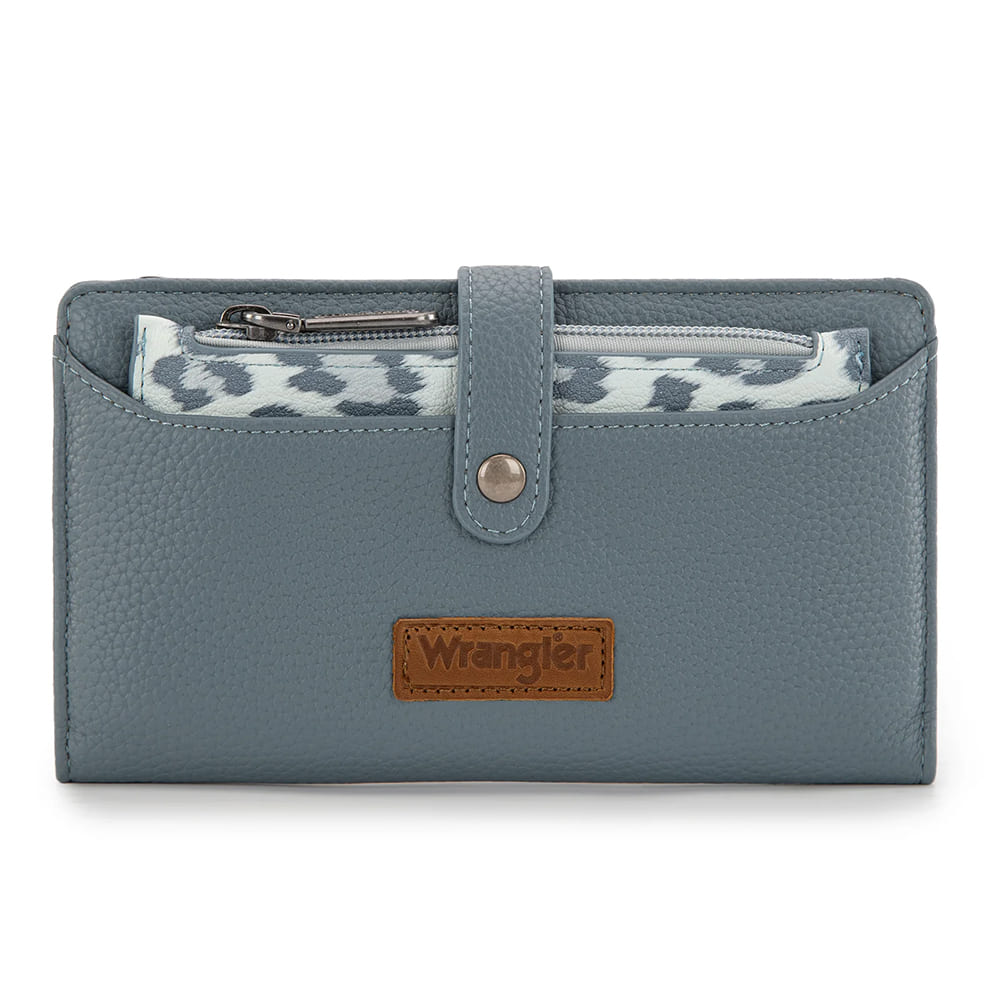 Wrangler Other Wrangler Jean Western Bifold RFID with Detachable Pouch Wallet