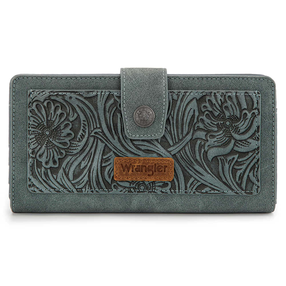 Wrangler Other Wrangler Women's Western Floral Tooled RFID Wallet