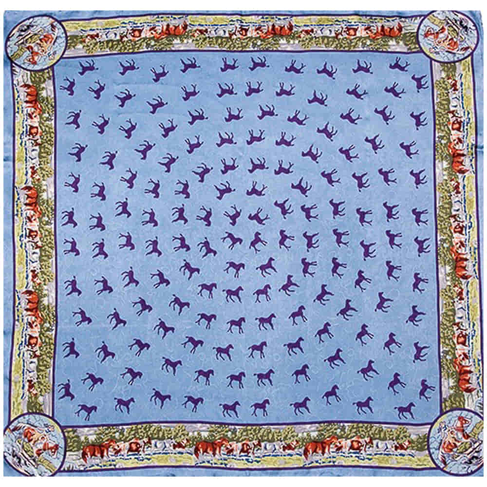 Wyoming Traders Apparel LIMITED EDITION 12 WEIGHT 100 PRINTED JACQUARD WILD RAG