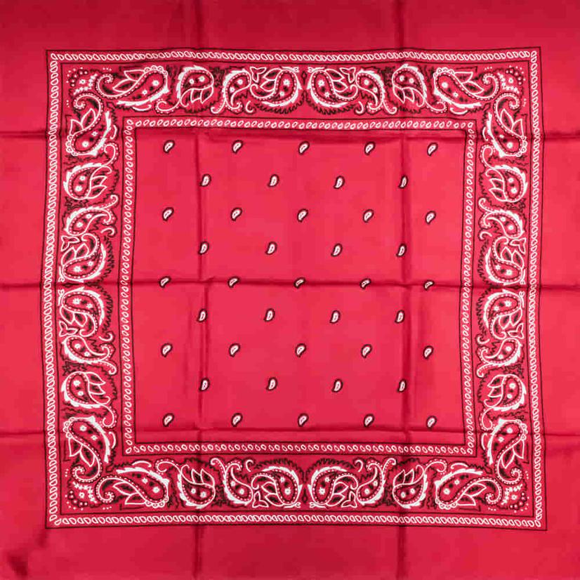 Wyoming Traders Apparel Red / 34"x34" Wyoming Traders Red Bandana Wild Rag 34X34