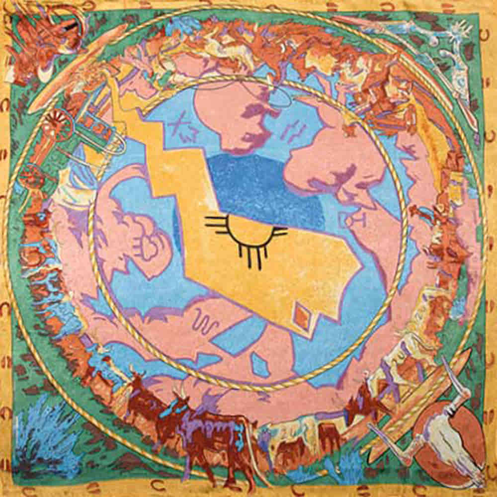 Wyoming Traders Apparel Wyoming Trader Cattle Drive Jacquard Limited Edition Wild Rag