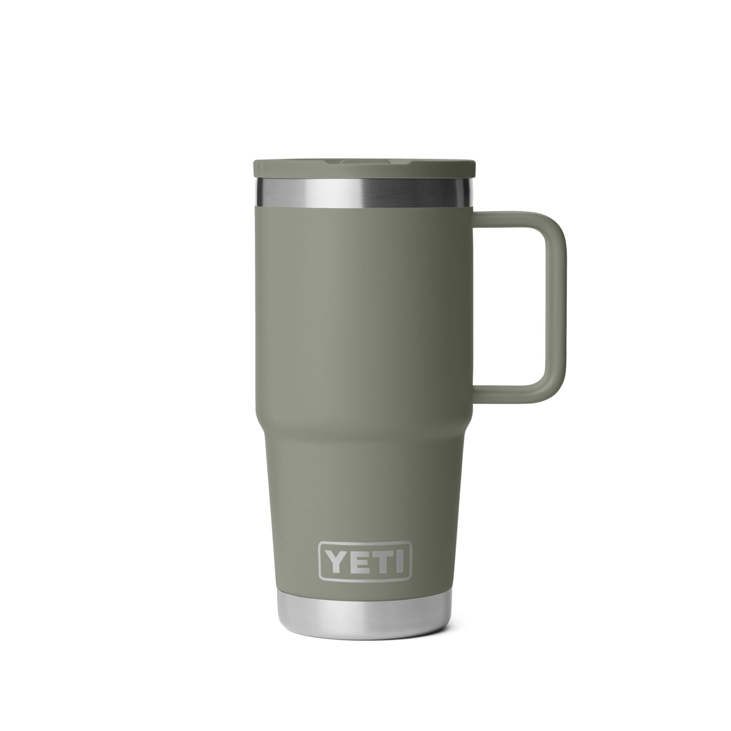 Yeti Coolers Home Decor Rambler 20 oz Travel Straw Mug Pampa Green