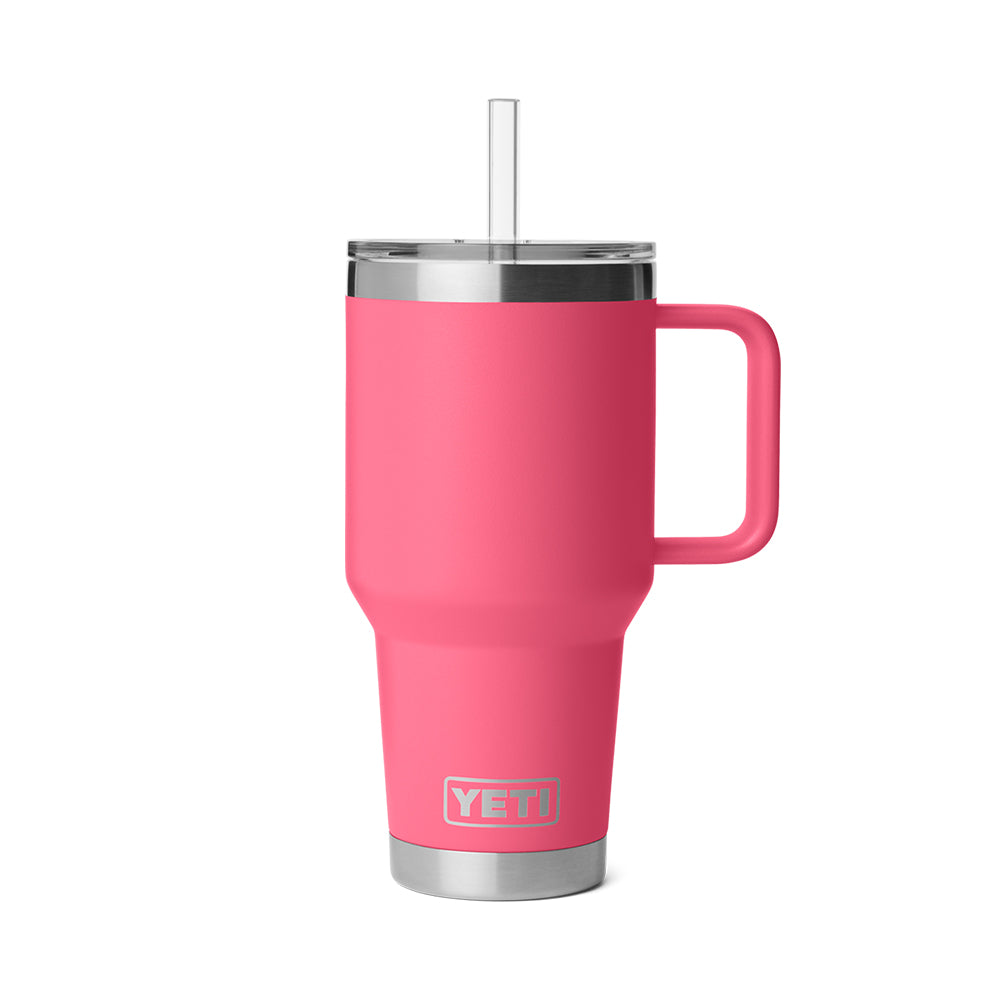 Yeti Coolers Home Decor Rambler 35 oz Straw Mug 2.0 Trop Pink