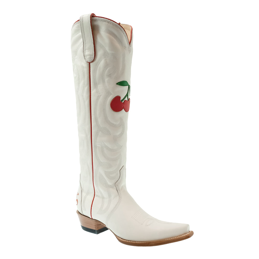 Yippee Ki Yay By OG Footwear Old Gringo Yippee Ki Yay Women's White Cherry Cherry Boots