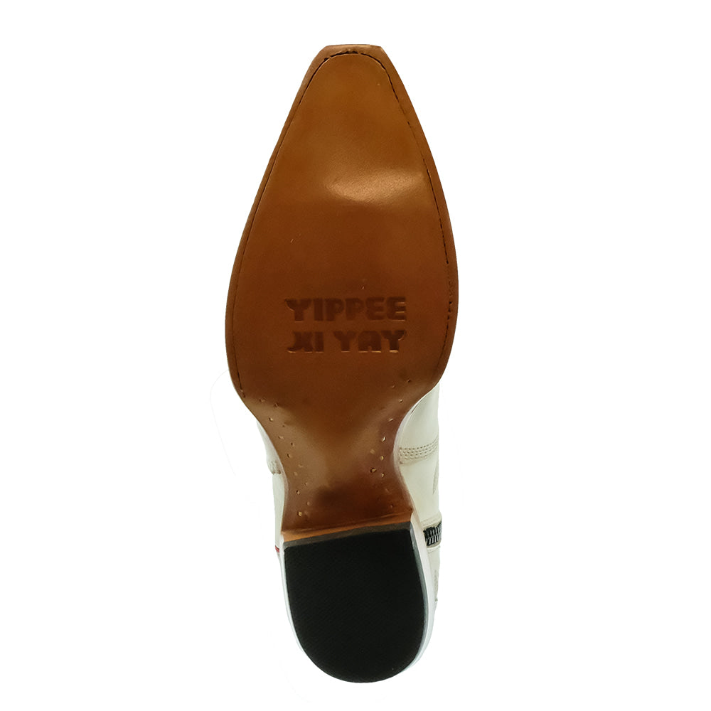 Yippee Ki Yay By OG Footwear Old Gringo Yippee Ki Yay Women's White Cherry Cherry Boots