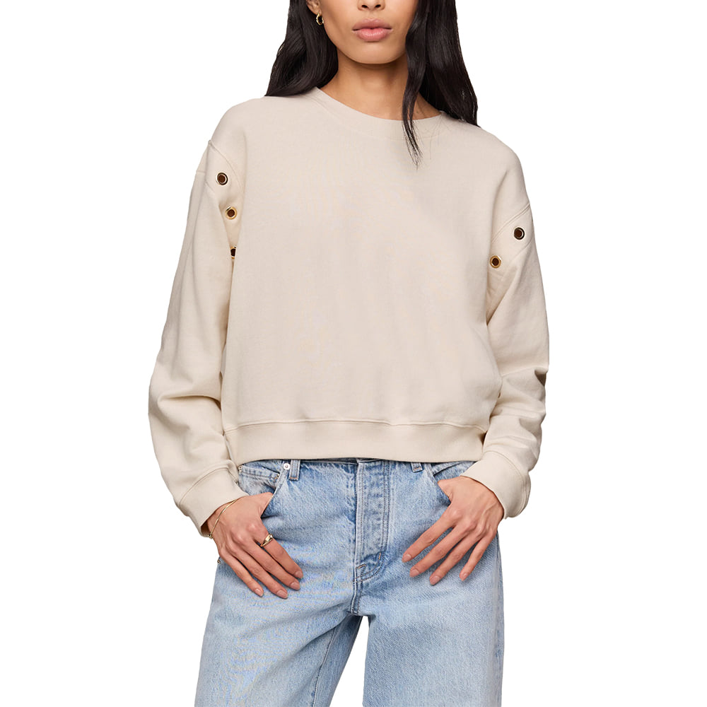 Z Supply Apparel Axel Grommet Sweatshirt