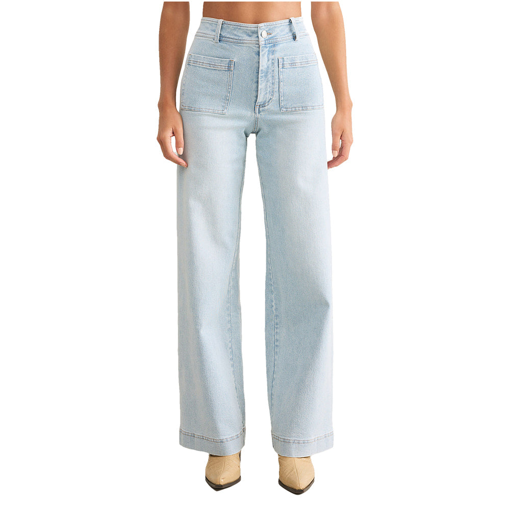 Z Supply Apparel Z Supply Bradley Faded Denim Pants