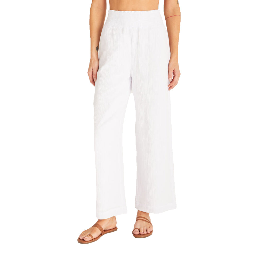 Z Supply Apparel Z Supply Cassidy Gauze White Pants