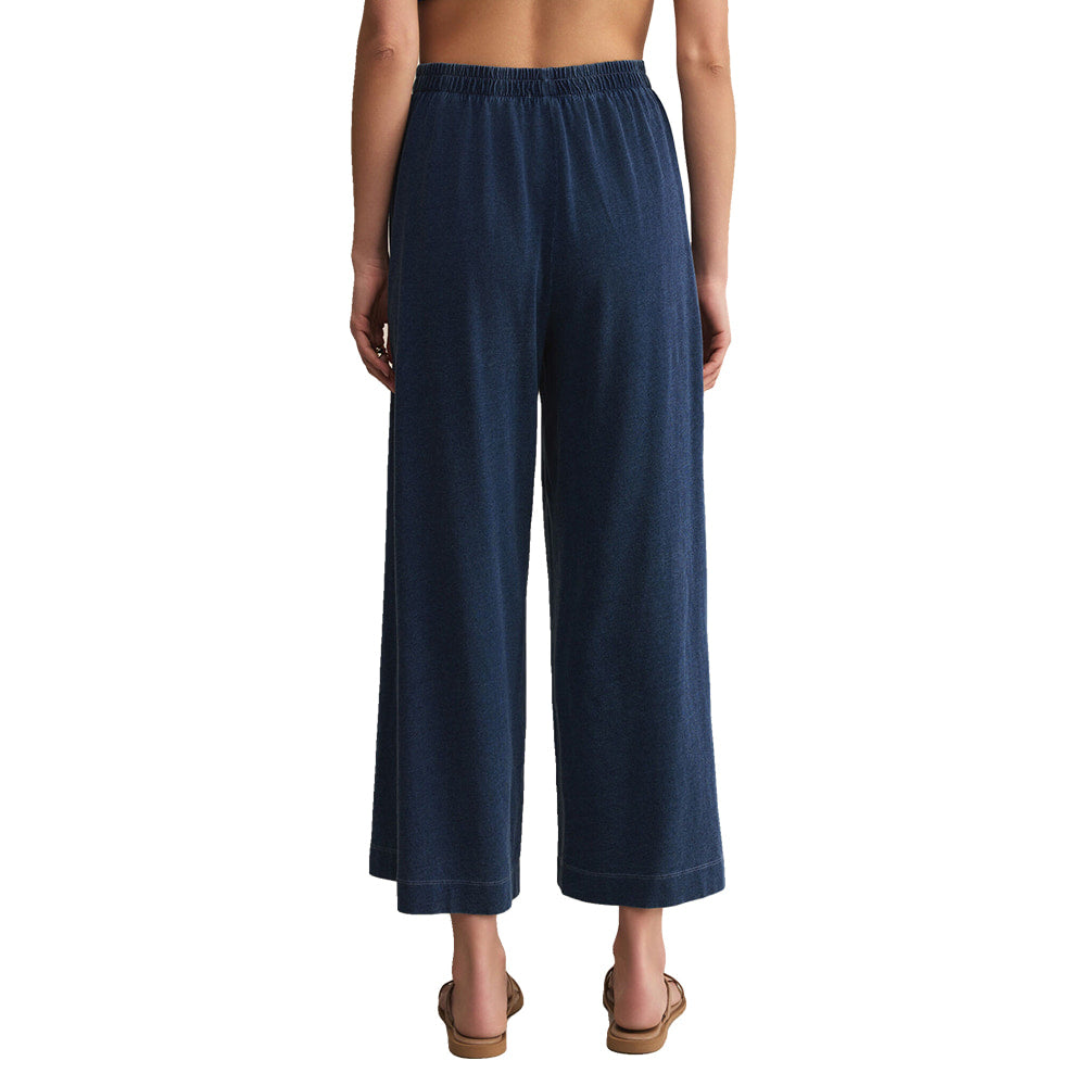 Z Supply Apparel Z Supply Indigo Scout Jersey Denim Women's Pants