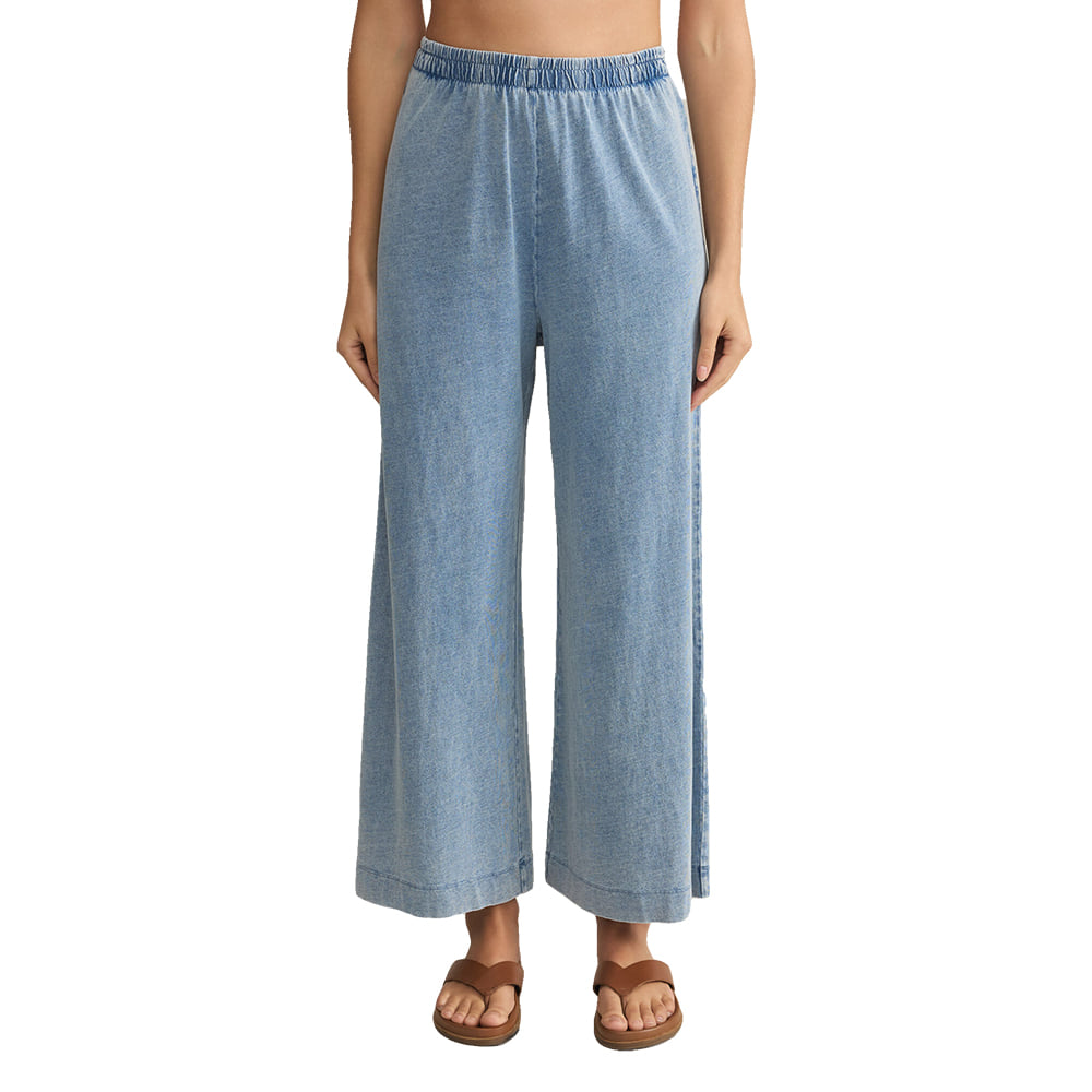 Z Supply Apparel Z Supply Scout Jersey Indigo Denim Pants