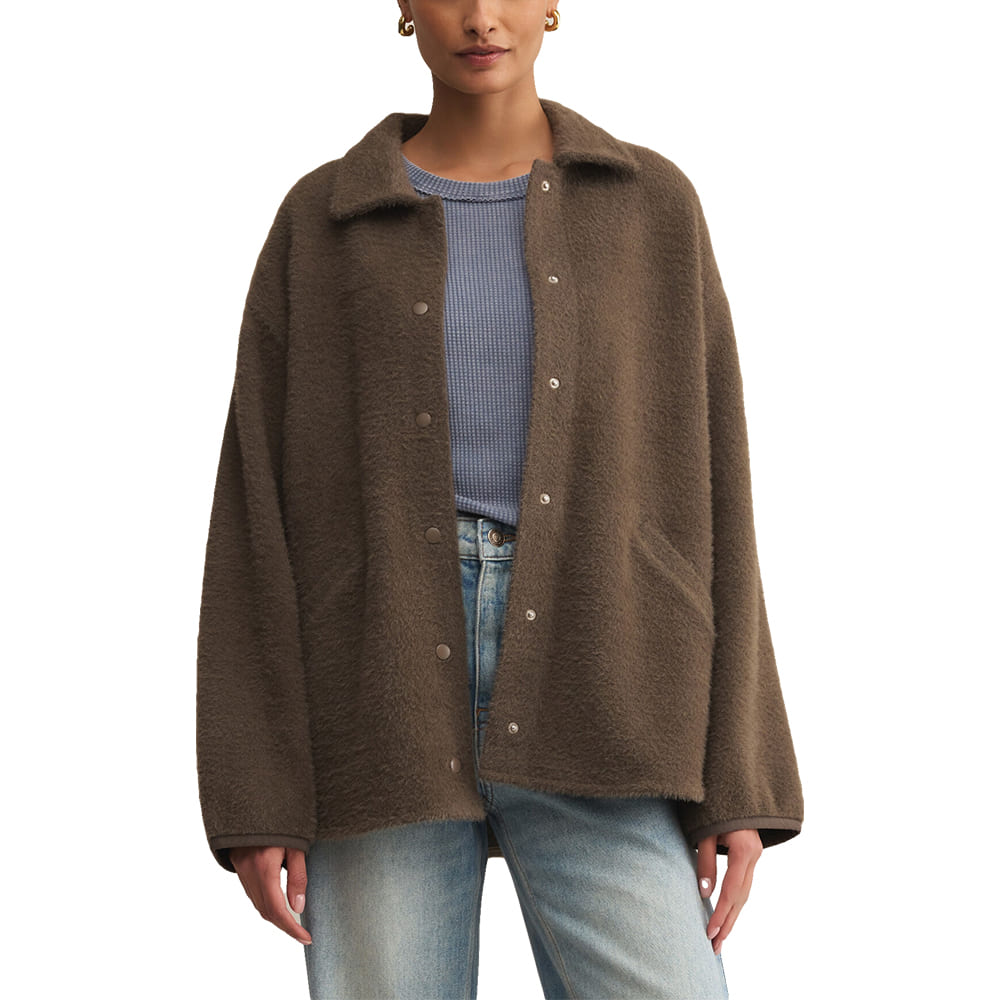 Z Supply Apparel Z Supply Women's Bronx Jacket in Tavern