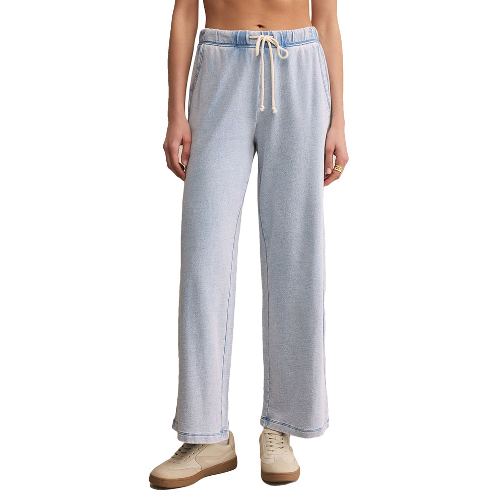 Z Supply Apparel Z Supply Women's Hunter Knit Indigo Denim Pants