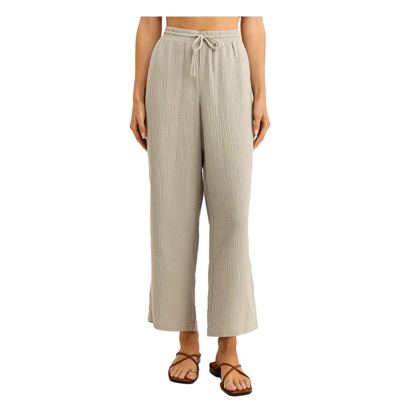 Z Supply Z Supply Pale Jade Bondi Gauze Women's Pant