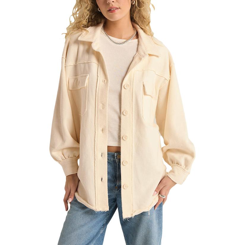Z Supply Z Supply Women's Sea Abbott Longline Jacket