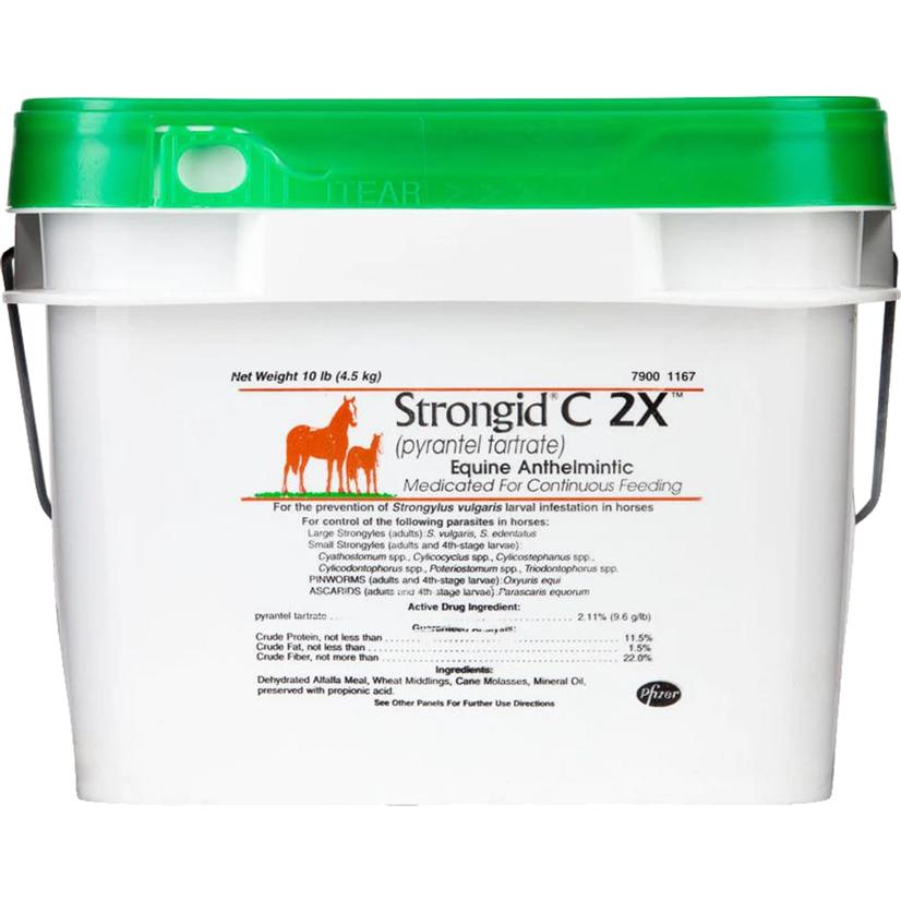 Zoetis Supplies 10lb Zoetis 10lb. Strongid C 2X Dewormer