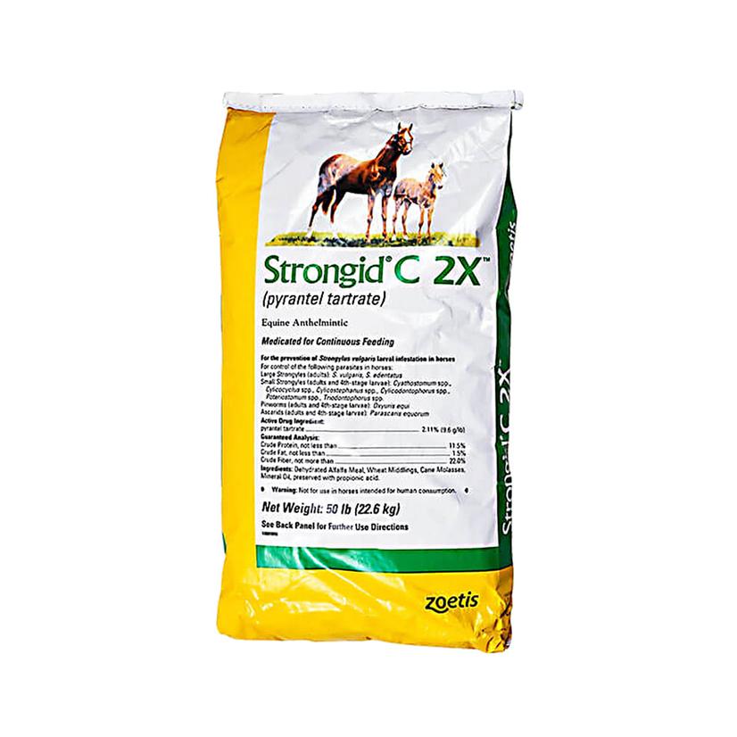 Zoetis Supplies 50LB. Zoetis 50lb. Strongid C 2X