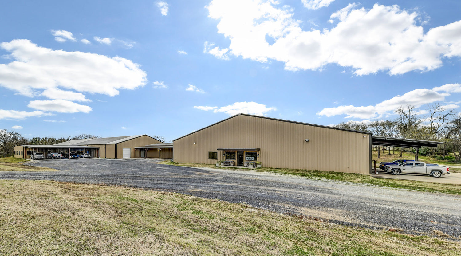 Lone Star Rope Company Building on the Pate Ranch