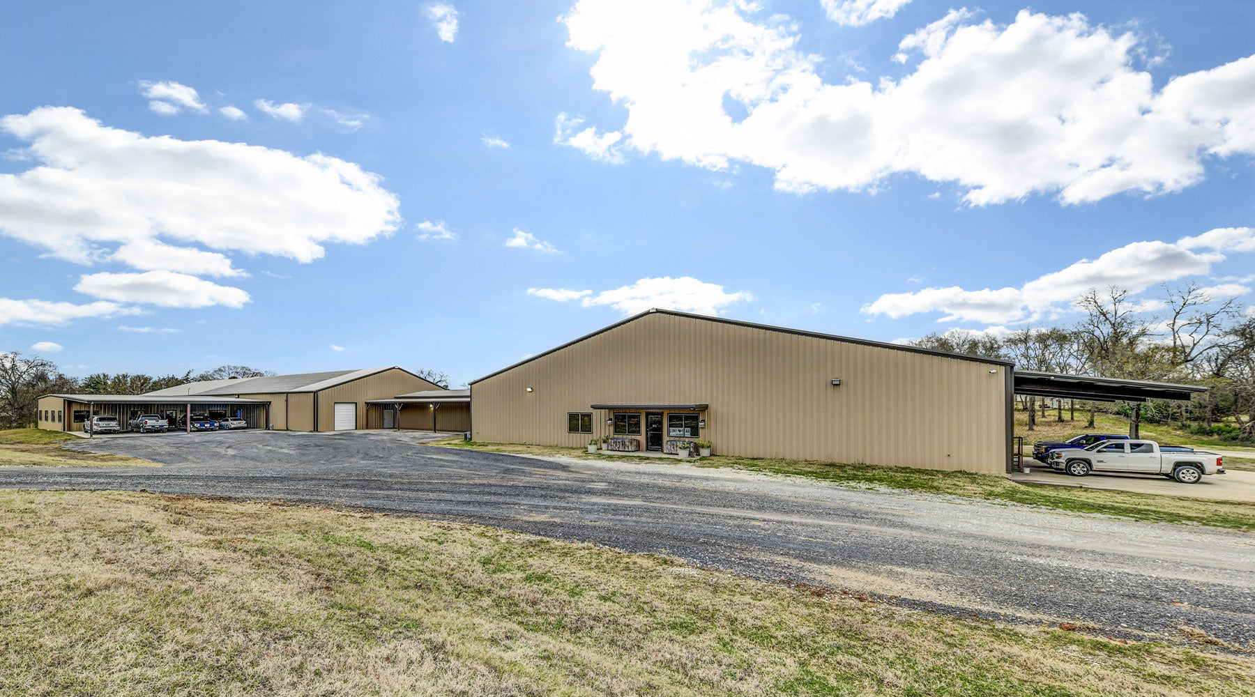 Lone Star Rope Company Building on the Pate Ranch
