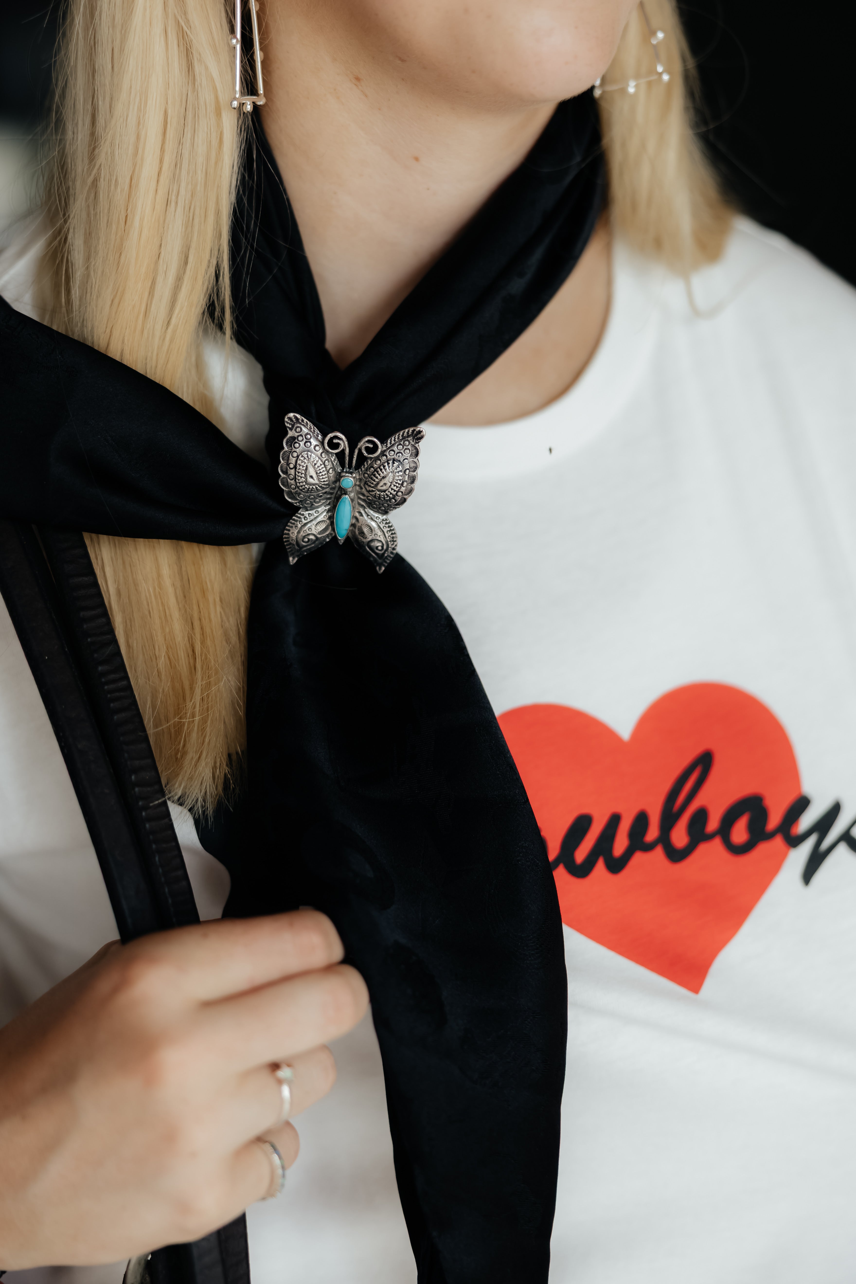 Western Women Vintage Pins