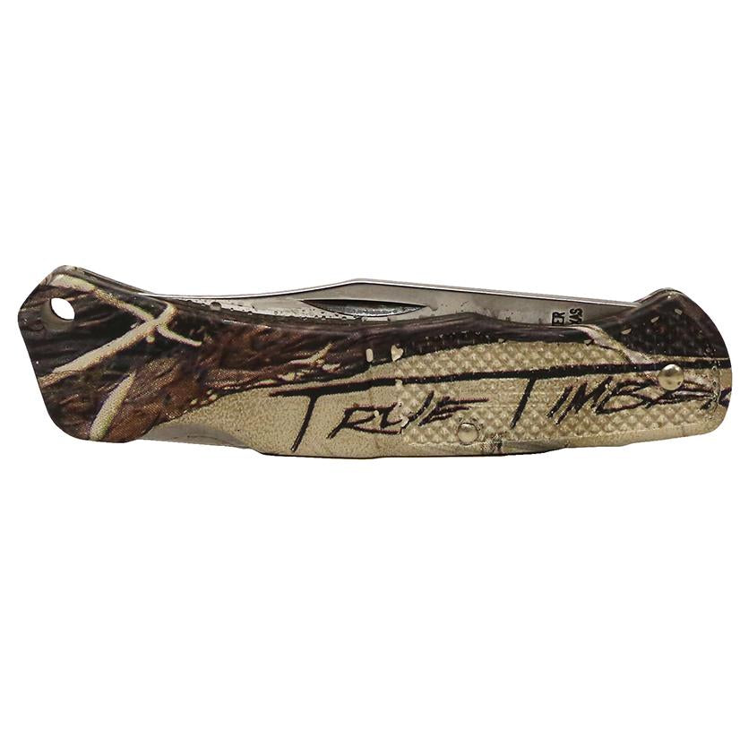 Camo Lockback Pocket Knife 3 3/4”