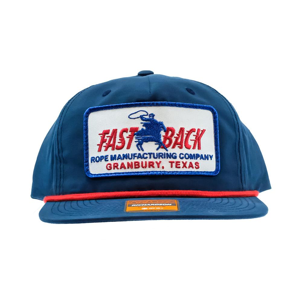 Fast Back Navy Retro Logo Cap