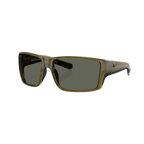 (取寄) コスタ リーフトン プロ 580G ポーラライズド サングラス Costa Reefton Pro 580G Polarized Sunglasses Seagrass/Gray 580G Reefton Pro Seagrass Frame Grey Polarized 580G Glass Lens