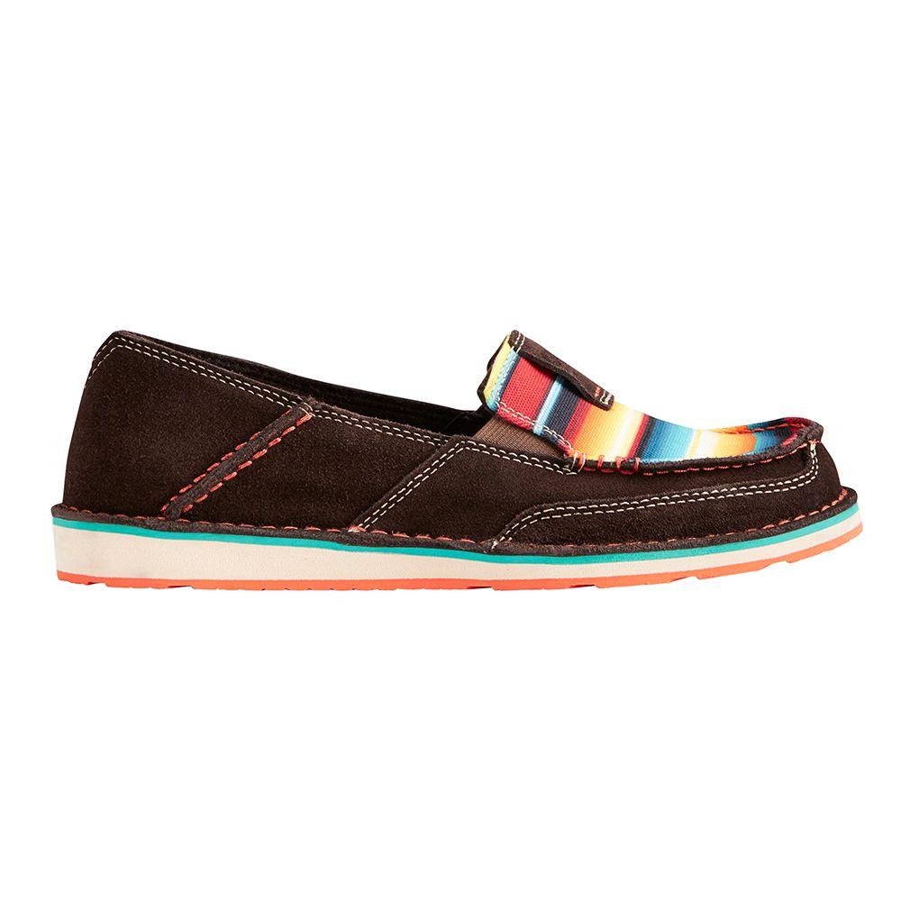 Ariat Womens Chocolate Sunset Serape Cruiser