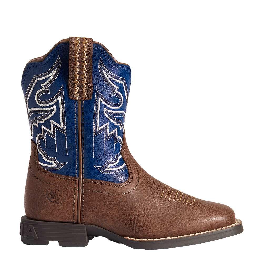 Ariat Sorting Pen Easy Fit Blue Top Boy's Little Kid Boots