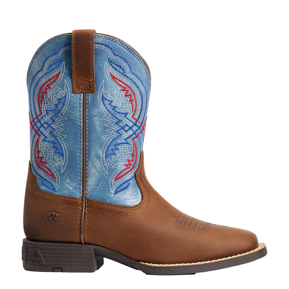 Ariat Double Kicker Stone Blue Boy's Boots