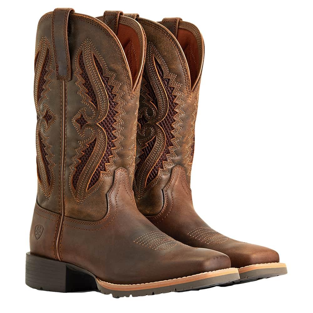 Ariat Distressed Tan Truffle VentTEK Girl's Boots