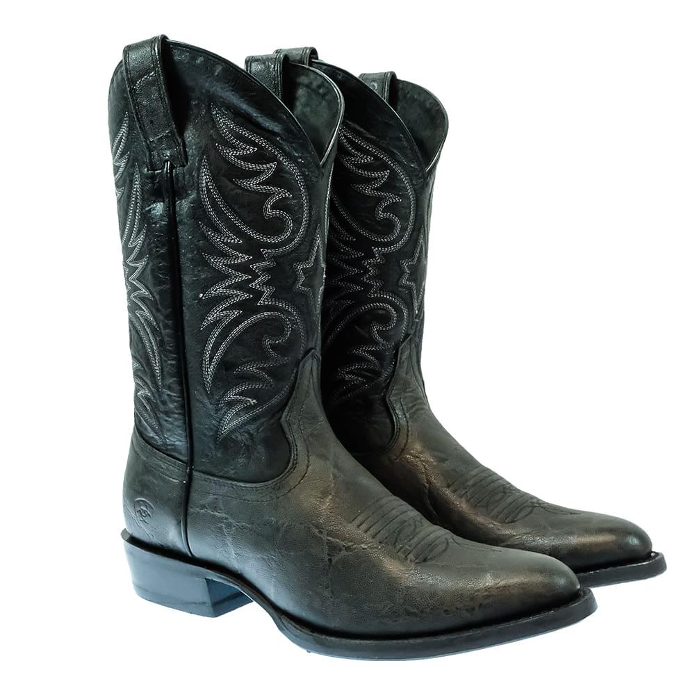 Ariat Bankroll Hippo Print Black Bayou Men's Boots