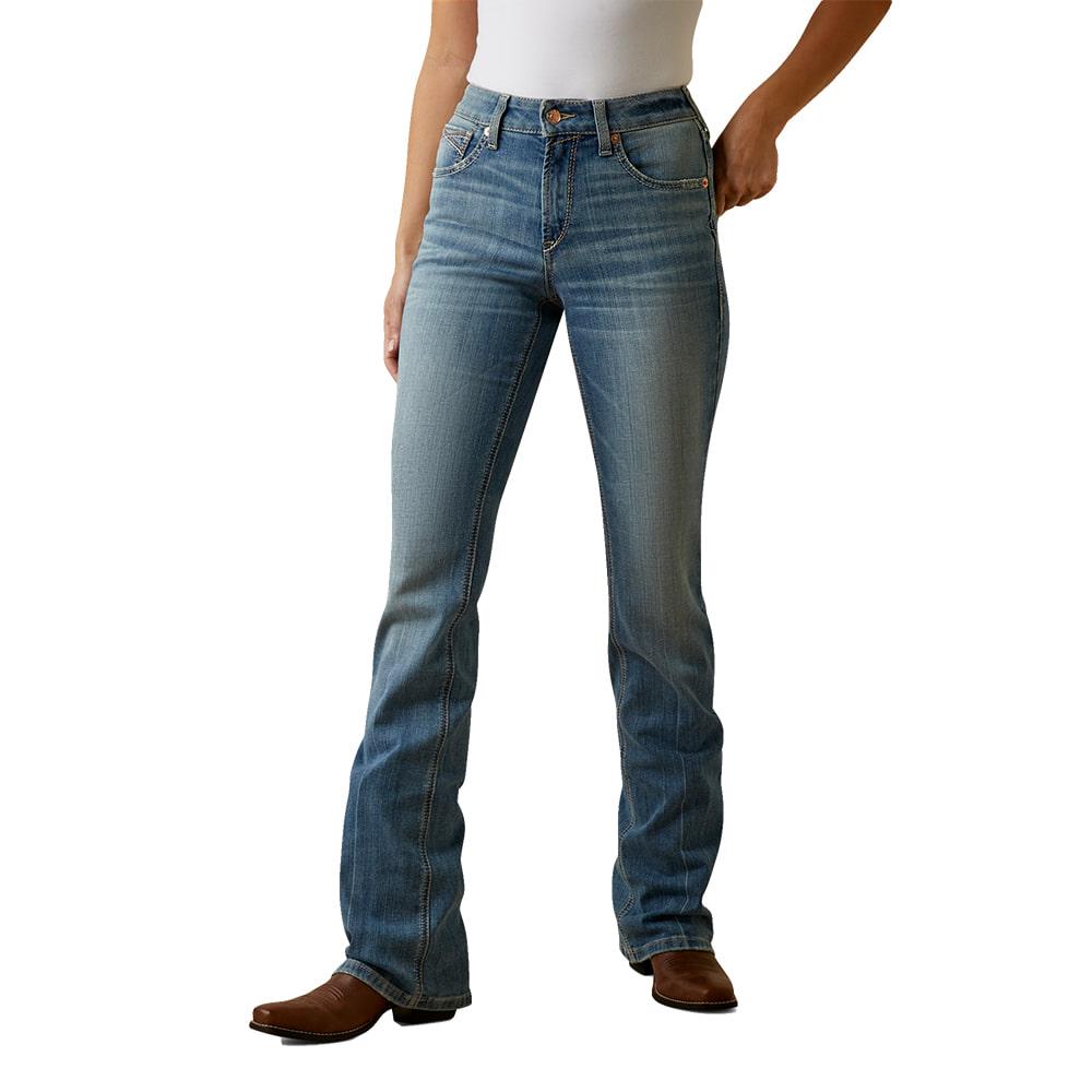 Ariat R.E.A.L. Highrise Brooklyn Pocket Sabine Wash Women's Bootcut Jeans