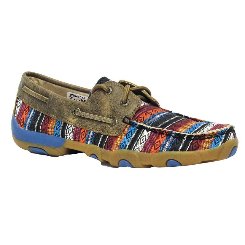 Twisted X Womens Serape Boat Shoe