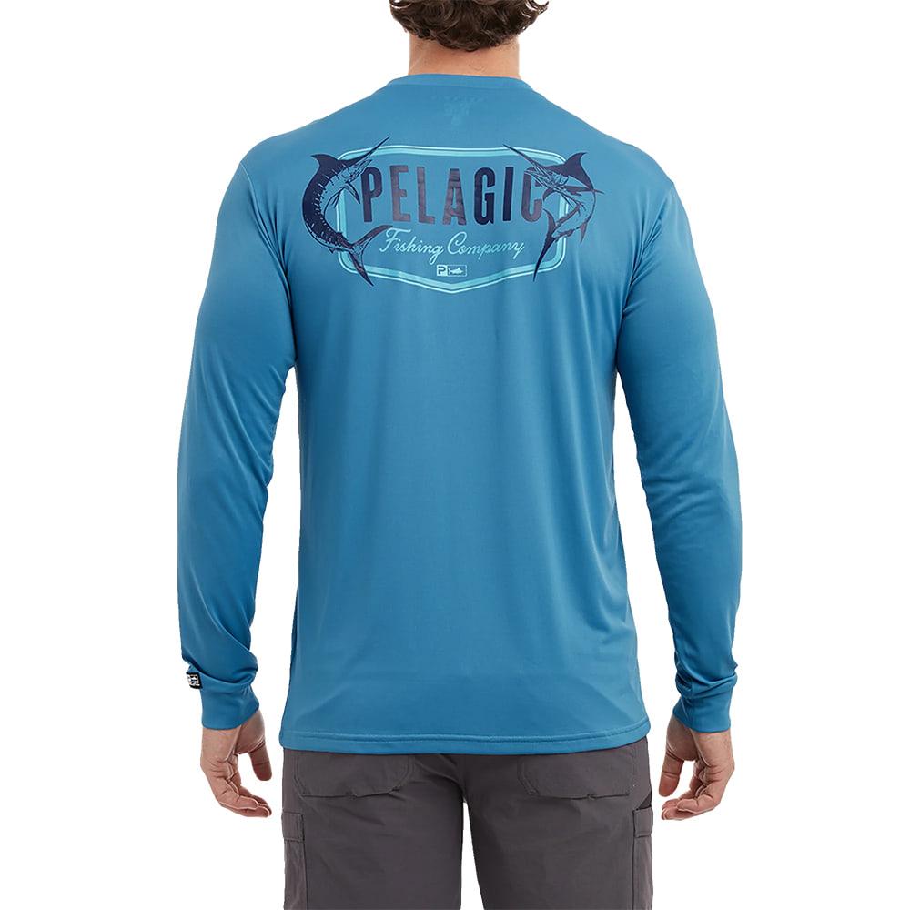 Pelagic Aquatek Ocean Long Sleeve Men's Graphic Tee