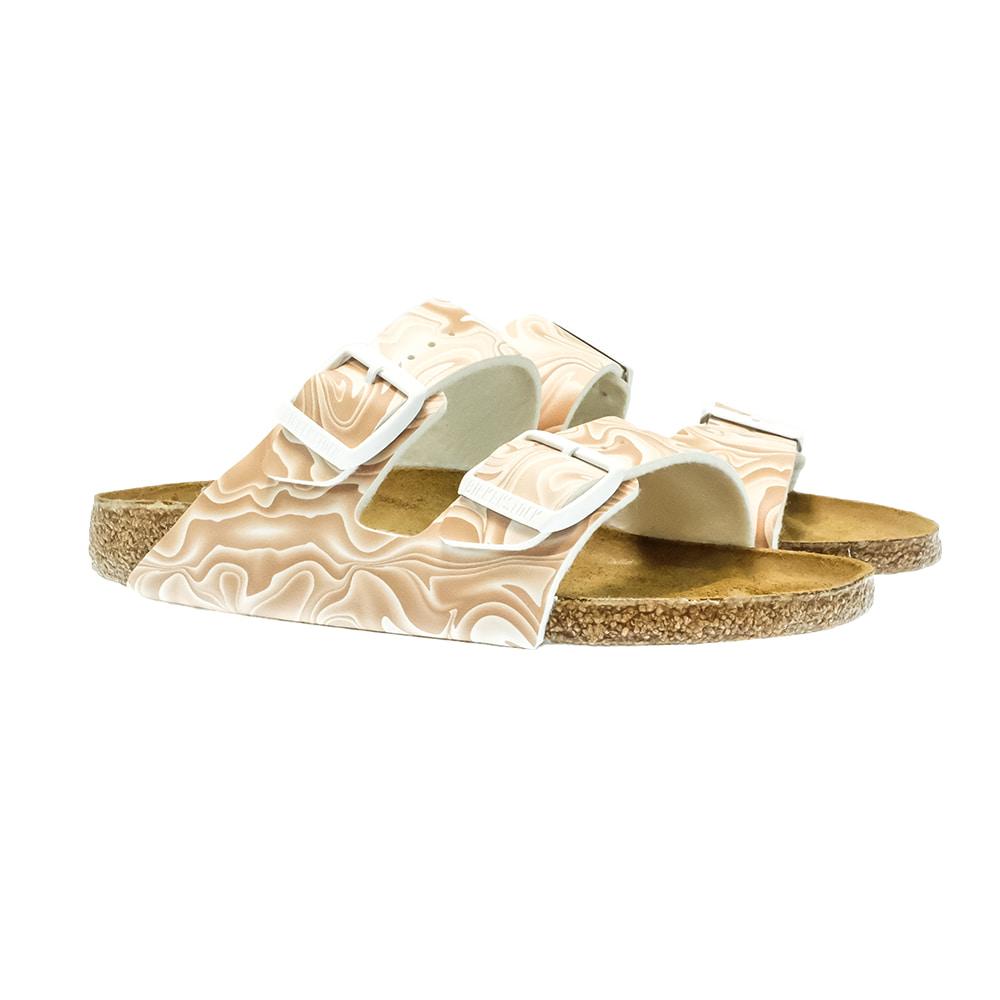 Birkenstock Marble Beige Arizona Women's Sandal