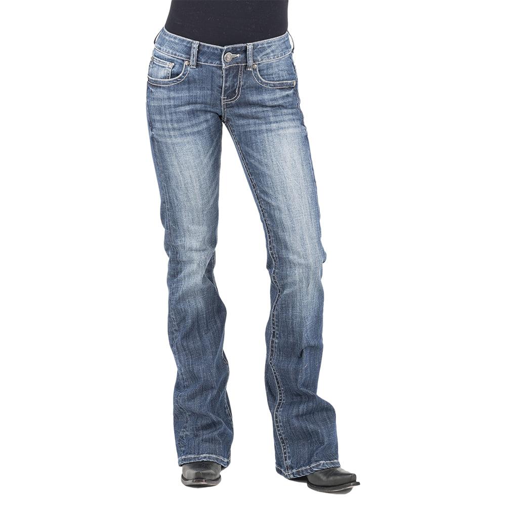 Stetson 816 Classic Medium Wash Bootcut Women's Jeans