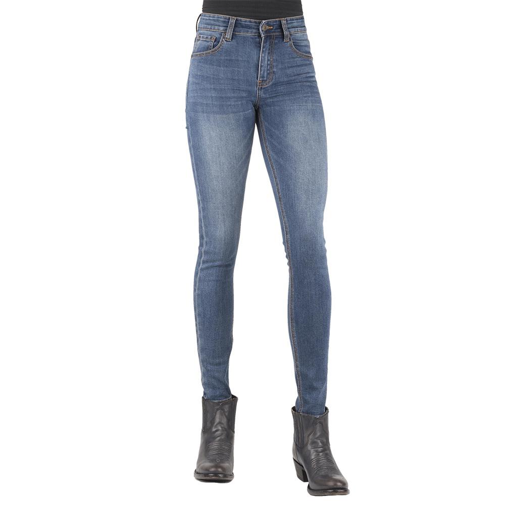 Stetson High Waist Medium Wash Women's Skinny Jeans