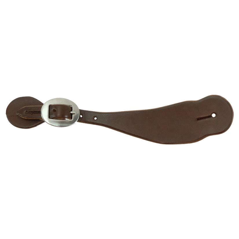 Cowperson Tack Plain Leather Adult Spur Strap