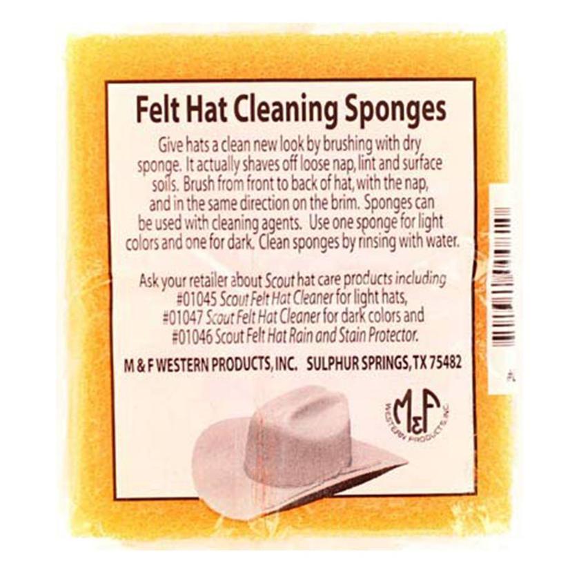 Felt Hat Cleaning Sponge