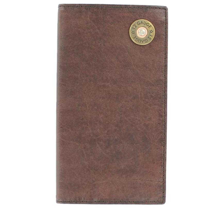 Nocona Mens Rodeo Shotgun Shell Western Wallet